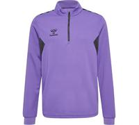 Hummel Sweatshirt Authentic Half-Zip Kinder Dahlia Purple/Asphalt Größe 152