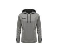 hummel Authentic Polyester Hoodie Kinder grey melange 128