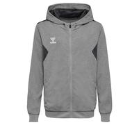 hummel hmlAUTHENTIC Poly Kapuzenjacke Kinder 2006 - grey melange 128