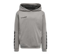 hummel Authentic Polyester Hoodie Kinder grey melange 116