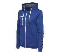 Hummel Authentic Poly Kapuzenjacke Damen blau - Gr. XS