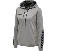 hummel Authentic Polyester Hoodie Damen grey melange XS