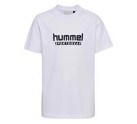 Hummel Kinder T-Shirt hmlJR Base Kurzarm 100% Baumwolle Weiß Größe 134/140