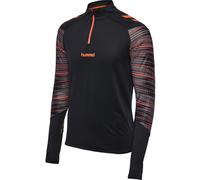 Hummel Blaze Pro Training 1/2 Zip Kinder 164 Schwarz/Orange