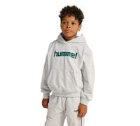 hummel hmlJR Boxy Logo Hoodie Kinder 2010 - light grey melange 134/140
