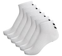 Hummel Chevron 6er-Pack Mid CUT Socken, weiß 10