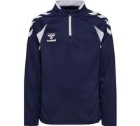Hummel Core 2.0 Half-Zip Kinder 140 Dunkelblau/Weiß