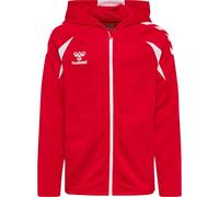 hummel hmlCORE 2.0 Zip Hoodie Kinder 3946 - true red/white 116