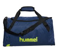 Hummel Core Sports Bag L, dark denim / lime punch