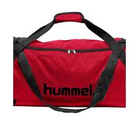 Hummel CORE Sporttasche, Echtes Rot/Schwarz, M