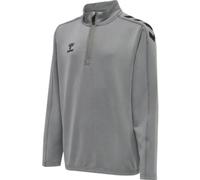 hummel Core XK 1/2-Zip Sweatshirt Kinder grey melange 128