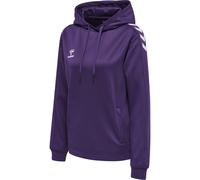hummel Core XK Poly Hoodie Damen acai/white XS