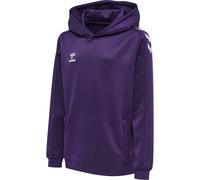 hummel Core XK Poly Hoodie Kinder acai/white 164