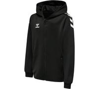 hummel hmlCORE XK Poly Zip Hood Sweat Kids, Black/Black, 116
