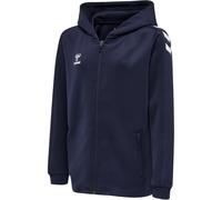 hummel hmlCORE XK Poly Zip Hood Sweat Kids, Marine, 164