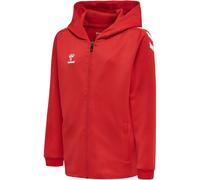 hummel Core XK Poly Kapuzenjacke Kinder true red 140