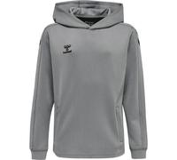 hummel Core XK Poly Hoodie Kinder grey melange 140