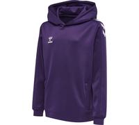 hummel Core XK Poly Hoodie Kinder acai/white 176