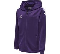 hummel Core XK Poly Kapuzenjacke Kinder acai/white 116