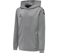 hummel Core XK Poly Hoodie Kinder grey melange 128