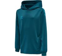 Hummel Kapuzenpullover Core XK Poly – Polyester-Sweat, coralblau – Kinder Größe 176