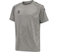 Hummel Kinder T-Shirt hmlCORE XK CORE Poly Tee S-S Grau Melange Größe 128