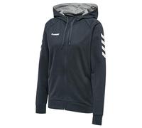 hummel Cotton Kapuzenjacke Damen F9158 blau, S Damen