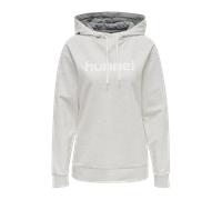 Hummel Cotton Logo Hoody Damen Weiss F9158 S weiss