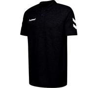 hummel Cotton Poloshirt F7026 Schwarz, S Herren