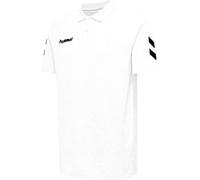hummel Cotton Poloshirt F7026 Weiss, S Herren