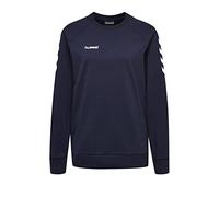 hummel Cotton Sweatshirt Damen F9001 Blau, S Damen