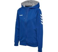 hummel Damen go Cotton Zip Hoodie Kapuzenpullover, True Blue, XS EU