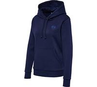 Hummel Damen Hmlcourt Cotton Hoodie Woman Sweatshirt, Marine, L EU