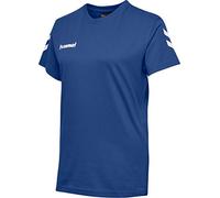 hummel GO Baumwoll T-Shirt Damen kurzarm true blue XS