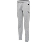 hummel Damen Hmlmove Grid Cot. Woman Casual Pants, Grey Melange, XS EU