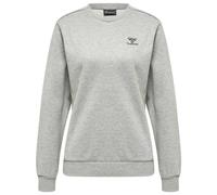 hummel Damen Hmloffgrid Wo Sweatshirt, Grey Melange/Forged Iron, L EU