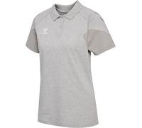 hummel Damen Hmltravel Woman Polo Shirt, Light Grey Melange, M EU