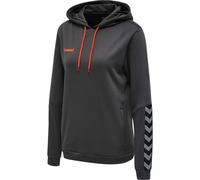 hummel Authentic Polyester Hoodie Damen asphalt S
