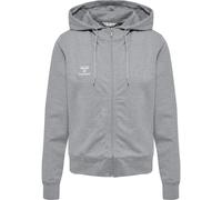 Hummel Kapuzenjacke hmlGO 2.0 Zip-Hoodie Damen Grau Melange XL
