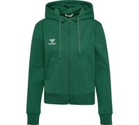 Hummel Kapuzenjacke hmlGO 2.0 Damen – mit Reißverschluss, weicher Sweatstoff – Evergreen Größe S