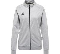 Hummel Damen Kapuzenjacke hmlMove Grid Cot. Zip Jacket 214790-2006 M Grey Melange