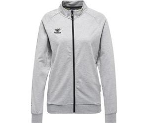 Hummel Damen Kapuzenjacke hmlMove Grid Cot. Zip Jacket 214790-2006 M Grey Melange