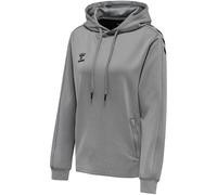 hummel Hmlcore Xk Poly Sweat Hoodie Damen - grey melange - L