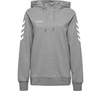 hummel GO Baumwoll Hoodie Damen grey melange XS