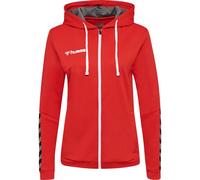 HUMMEL Damen Kapuzensweat hmlAUTHENTIC POLY ZIP (204939) S TRUE RED