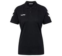 hummel Damen Polo HMLGO Cotton, Schwarz, 2XL, 203522-2001