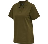hummel hmlRED Stretch Poloshirt Damen dark olive XL