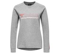 Hummel Damen Pullover Bell Sweatshirt 201602-2006 M Grey Melange