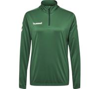 Hummel Damen Pullover Core Half Zip Sweat Woman 203439-6140 XS EVERGREEN