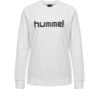 hummel, hmlGO Cotton Logo Sweatshirt Woman, White, XS